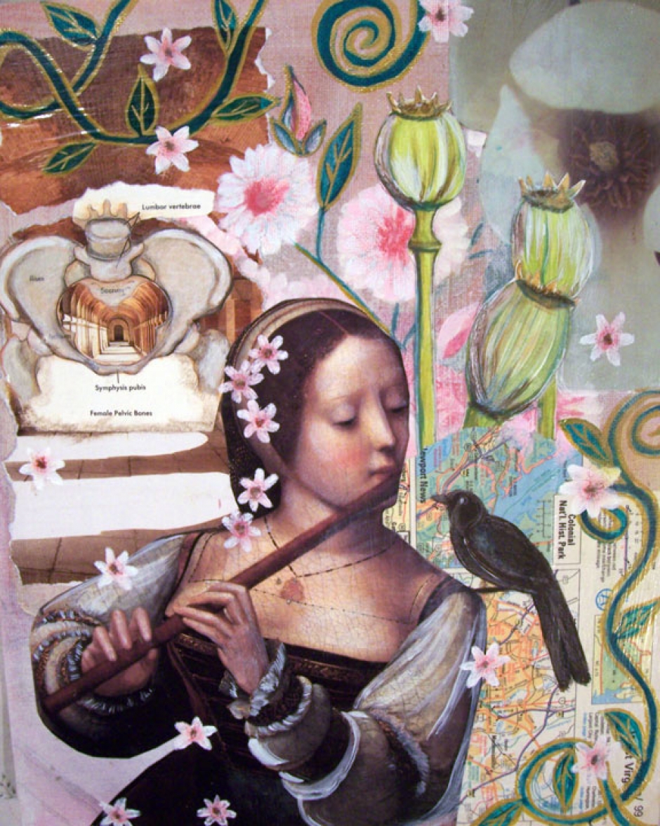 You Played for Me, Collage Print by Charlotte Self youplayedforme.jpg